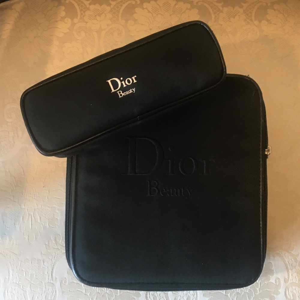 Dior Beauty Travel & Cosmetic Case - 2 Piece Set